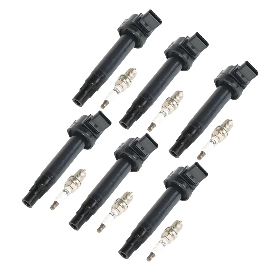 UF506 6pcs Ignition Coils+6pcs Iridium Spark Plugs 2756 for Toyota Camry 2005-06 - Imagem 3 de 4