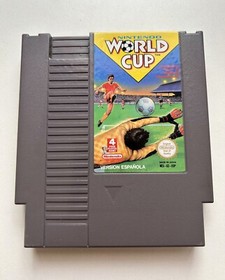 World Cup, Primera Version!!!  Nintendo Nes 8 Bits, Pal Espa&ntilde;a, Original