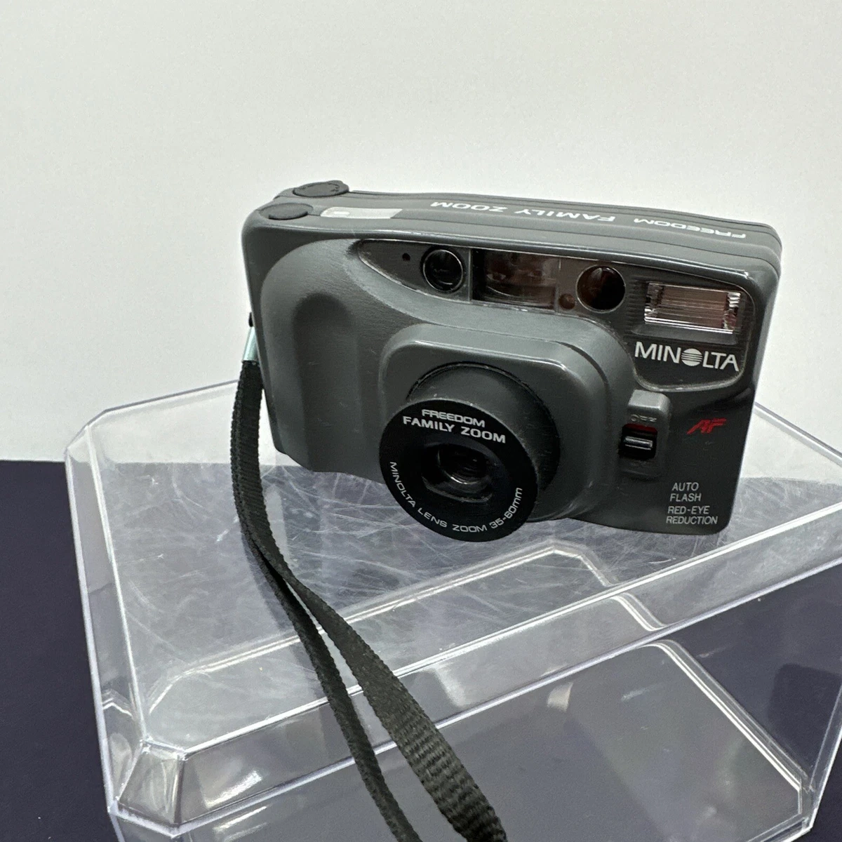 Minolta Freedom Family Zoom 35mm Film Point And Shoot Camera Tested