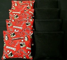 YOUNGSTOWN STATE UNIVERSITY PENGUINS FOOTBALL Cornhole Bean Bags 8 ACA Toss Bags