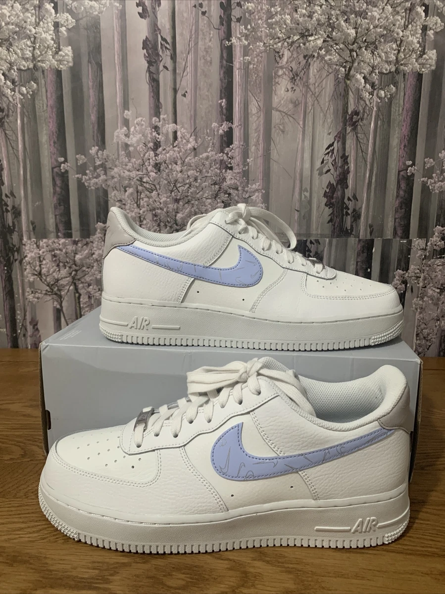 Womens Nike Air Force 1 07 Sail Light Marine DV2237-101