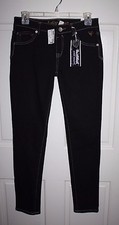 NWT Girls Justice Dark Blue Jeggings Jeans Size 14.5 Plus