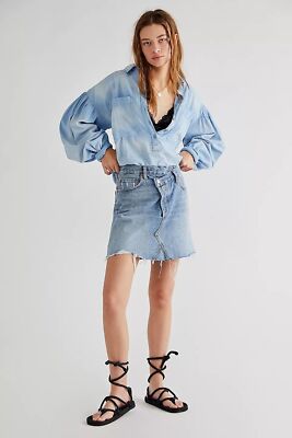 Free People AGOLDE Criss Cross Rock Größe 30