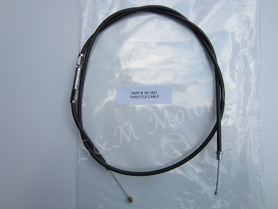 TRIUMPH T100C THROPHY THROTTLE CABLE 1969-72 60-1823, D1823 TR5 TRAIL 1973