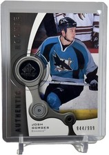2005-06 SP Game Used Card #160 Josh Gorges RC /999 - San Jose Sharks W/Top Load