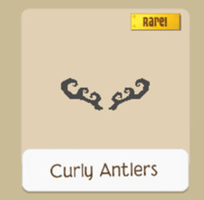 Astas rizadas negras salvajes Animal Jam Play (descripción)