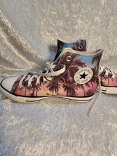 Converse Chuck Taylor High Sunset Palms Tree Shoes -  High tops 