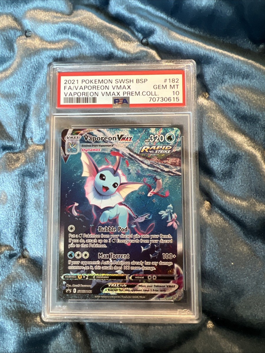PSA10 シャワーズ VMAX SA VAPOREON VMAX PSA10 Vaporeon VMAX 002/004 SP4 VMAX Special Set - Pokemon Card