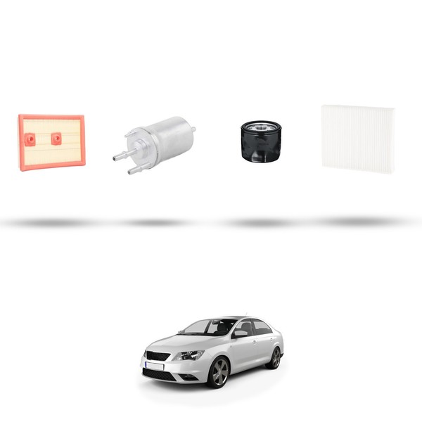 Hoffcar Wartungsset - 4 Filter FüR Seat Toledo IV (KG3) 1.2 TSI 81KW Ab 2015-image