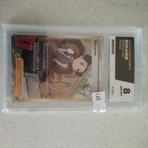 Roxanne GG66/GG70 PSA 9 Crown Zenith Pokemon TCG Graded PSA 9