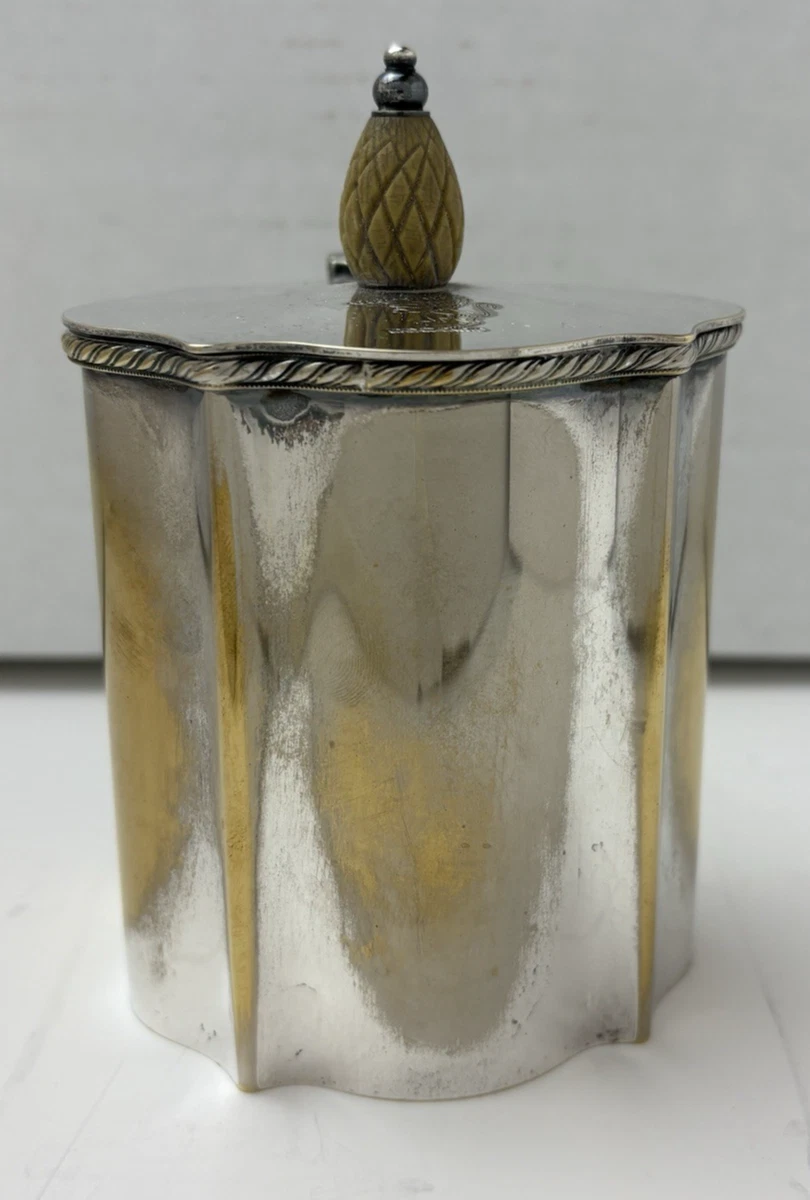 silverplate tea caddy products for sale | eBay