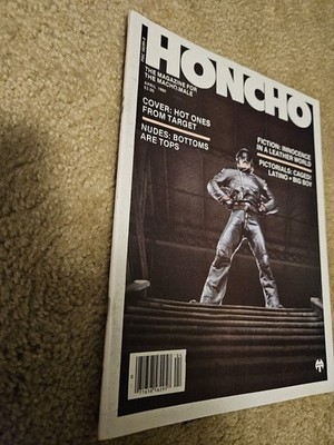 Vintage Gay Men's Interest Magazine Honcho April 1980 Leather Vintage Gay Men's Interest Magazine Honcho April 1980 Leather