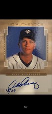 Upper Deck Gold Reserve Alex Rodriguez Autograph /25 Seattle Mariners MLB Card