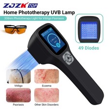 308nm UVB Light Therapy Machine Adjustable Dose for Local Skin Care 49 Diodes