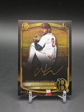 2025 Bowman Draft Anthony Eyanson Red Sox Gold Ink Auto 1/15 CPA-AE
