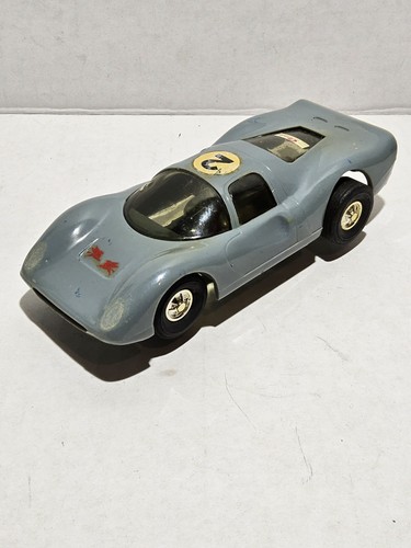 Rare Vintage 1962 Eldon Power Pack 8 1/32 Scale Road Race slot car Set A