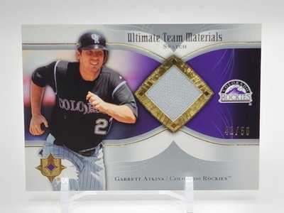2007 Ultimate Collection Ultimate Team Materials Garrett Atkins /50 Relic
