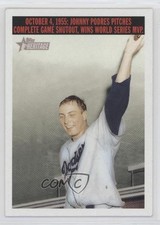2004 Topps Heritage Flash Backs Johnny Podres #F2 0b3