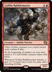 Goblin Rabblemaster 558 Foundations Jumpstart MTG