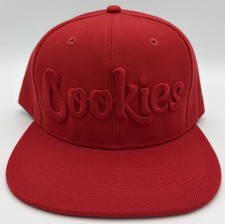Cookies Snapback Hat Red