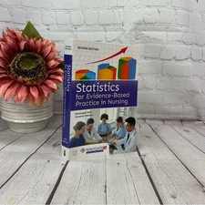 Statistics for Evidence-Based Practice in Nursing textbook paperback 2017 DNP