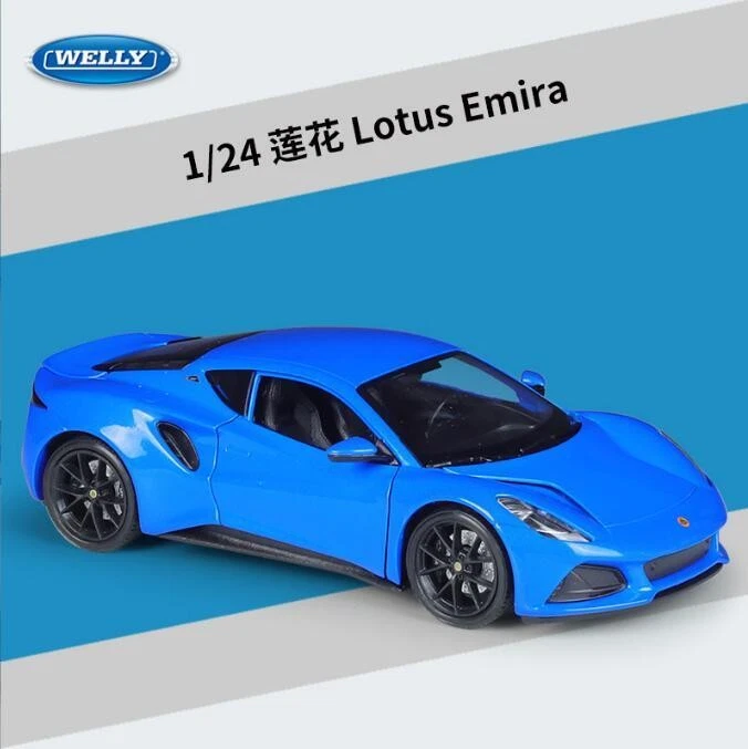 Welly 1:24 Lotus Emira Diecast Metal Model Car Vehicles New in Box - Image 2 of 4