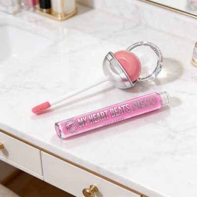 Essence My Heart Beats Disco Lip Tint Balm 01 Came In Like  A Discoball LIMITED