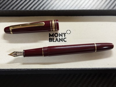 Montblanc Meisterstuck 145 Classique Bordeaux Near Mint F Fountain Pen