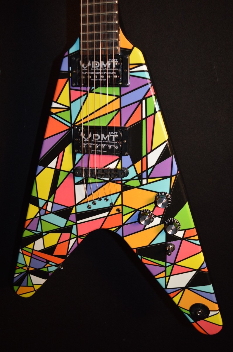 Dean Michael Schenker Kaleidoscope V Electric Guitar w/Hardshell
