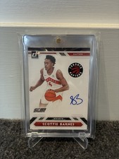 2021/22 Panini Donruss Scottie Barnes Next Day Autograph Rookie Card RC