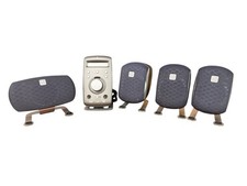 Logitech Z-680 Control POD  3 Satellite Speakers  Center Speaker  Tested