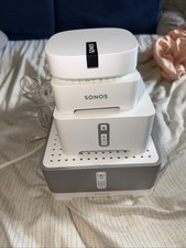 4 SONOS WIRELESS DEVICES: SONOS CONNECT AMP, ...