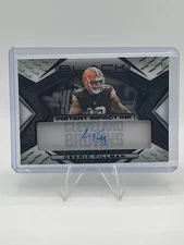 Cedric Tillman 2025 Panini Black Instant Impact Ink #III-CTN /249