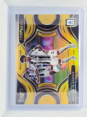 2025-26 Panini Select Serie A Weston McKennie Juventus Snapshot Gold #08/10 USA