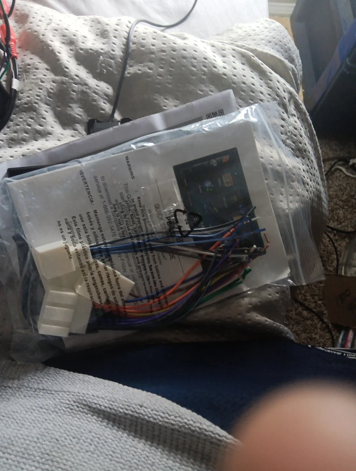 Doble estéreo para automóvil con cámara de respaldo Apple CarPlay Android Foto 4 de 4