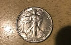 1945 P WALKING LIBERTY SILVER HALF DOLLAR ALL WHITE UNC 50c SET BREAK