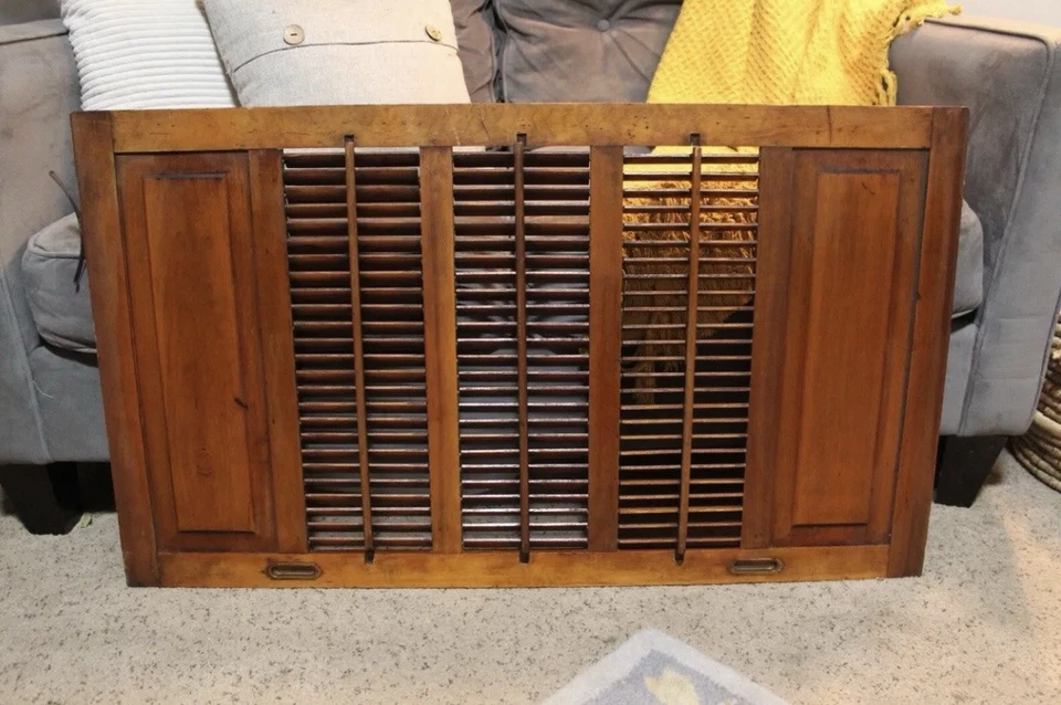 Beautiful Antique Interior Shutters. From Victorian Home Circa 1890s. 15 Avail. - Image 4 of 4