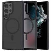 Spacecase Hybrid-HüLle FüR Samsung Galaxy S22 Ultra Schwarz