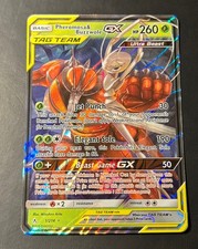 Pokemon Pheromosa & Buzzwole GX Ultra Rare SM - Unbroken Bonds 1/214 LP