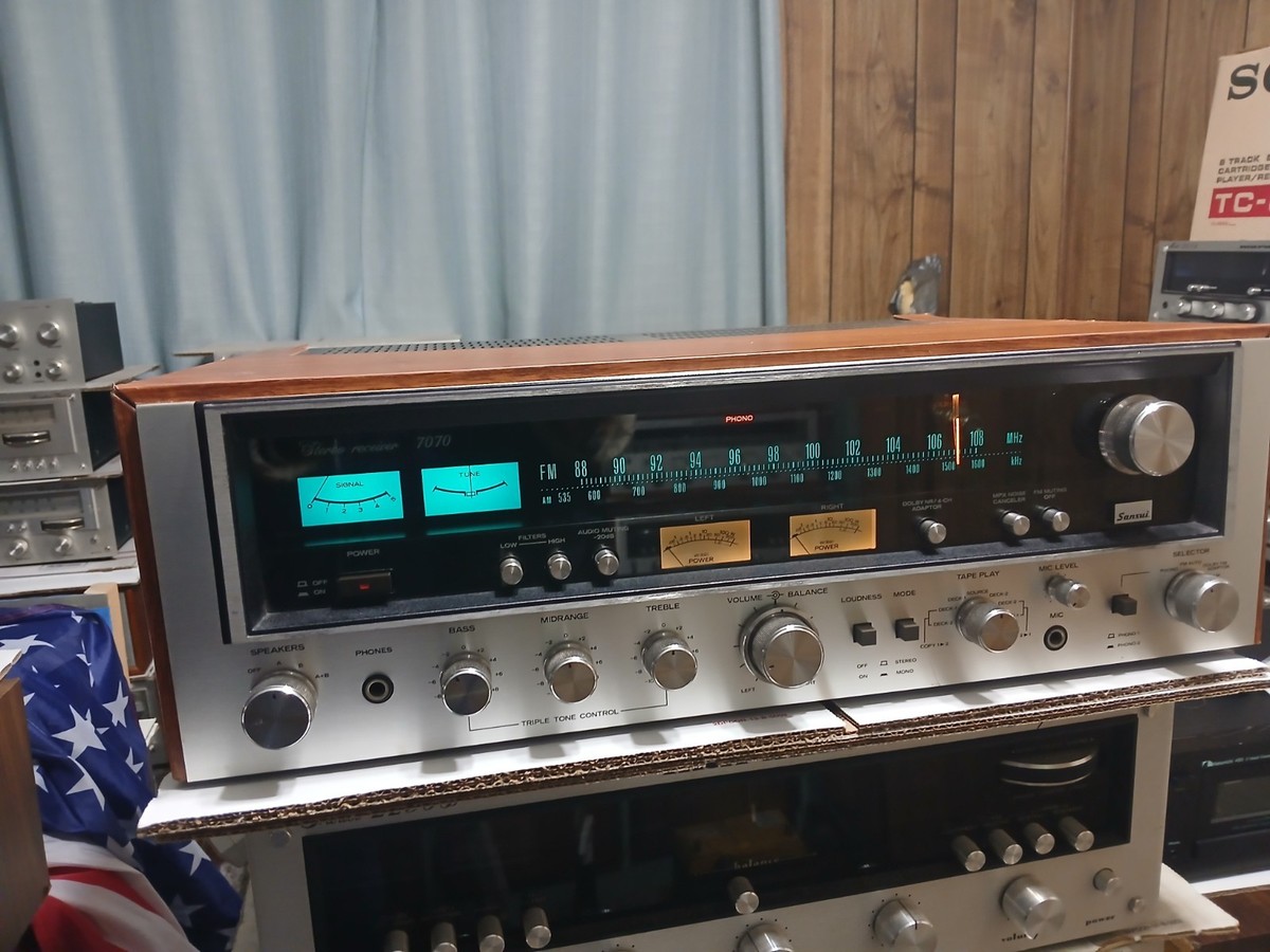 SANSUI 7070 STEREO RECEICER | eBay