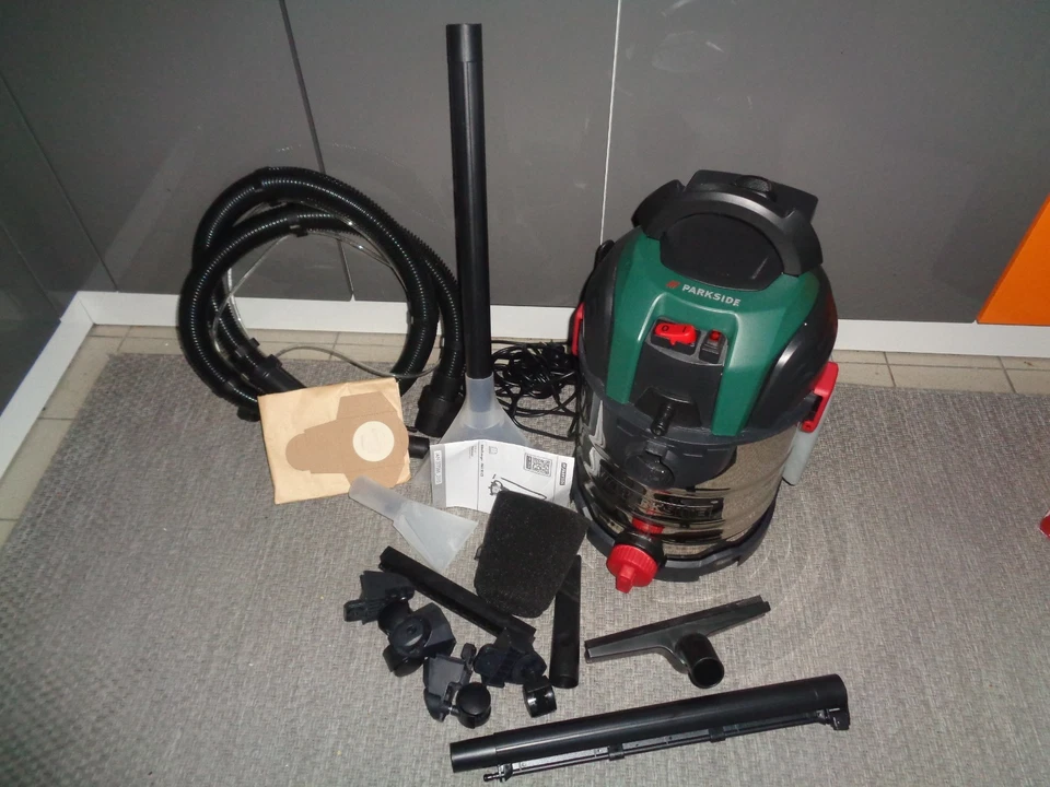 Parkside Waschsauger Teppichreiniger Mehrzweck Nasssauger Polster Nassreiniger