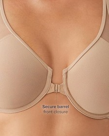 Wacoal 65214 Body Unlined Underwire Racerback Seamless Mid Coverage Bra MSRP $48