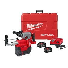 Milwaukee 2912-22DE M18 FUEL 1" SDS Plus Rotary Hammer Dust Extractor Kit