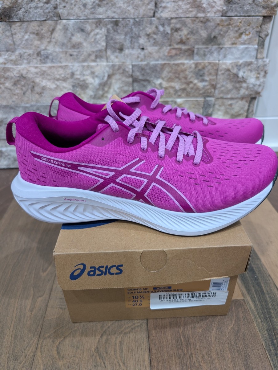 ASICS Women's Gel-Excite 10 Running Shoes, 10.5, Magenta/Lavender