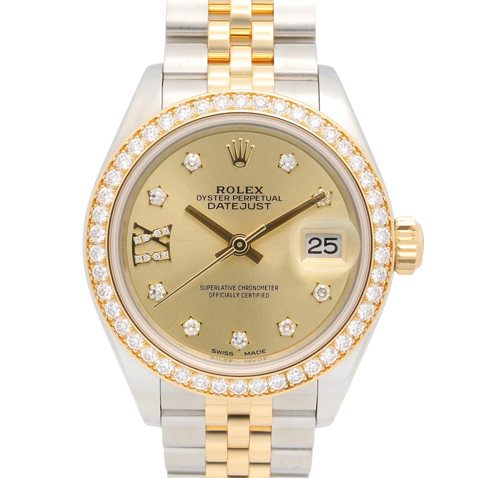 ROLEX Datejust IX Diamond/Diamond Bezel Random