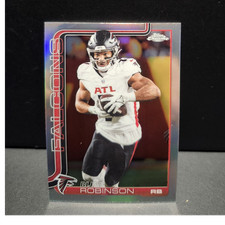 Topps Chrome 2025 Bijan Robinson RC Rookie #16 Atlanta Falcons
