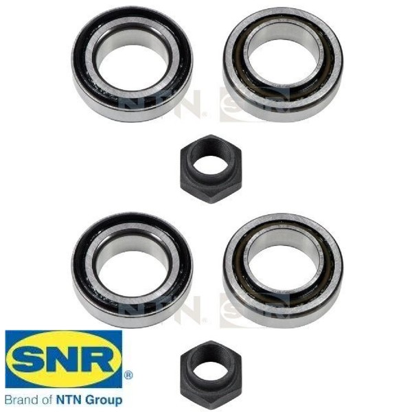 2X Radlagersatz SNR R152.36 2 Radlager Satz Links Rechts FüR Ford-image