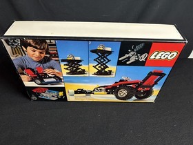 LEGO 8860 "BOX ONLY"! Empty Box Bottom Of Box Only! 1980 Car Chassis