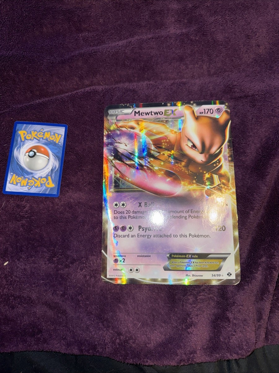 Pokemon Card Jumbo Mewtwo EX Holo 54/99 Next Destinities 2012