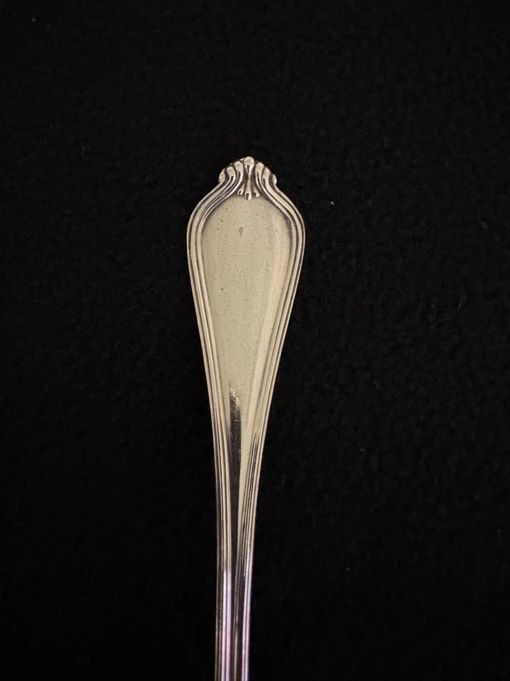 Toalla de plata esterlina Paul Revere cucharadita 5 3/4" 0,07 oz sin monograma Foto 3 de 4